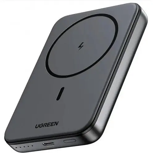 Внешний аккумулятор Ugreen с бепроводной зарядкой магнитный 10000mAh Magnet 7.5W (25919) - фото 2
