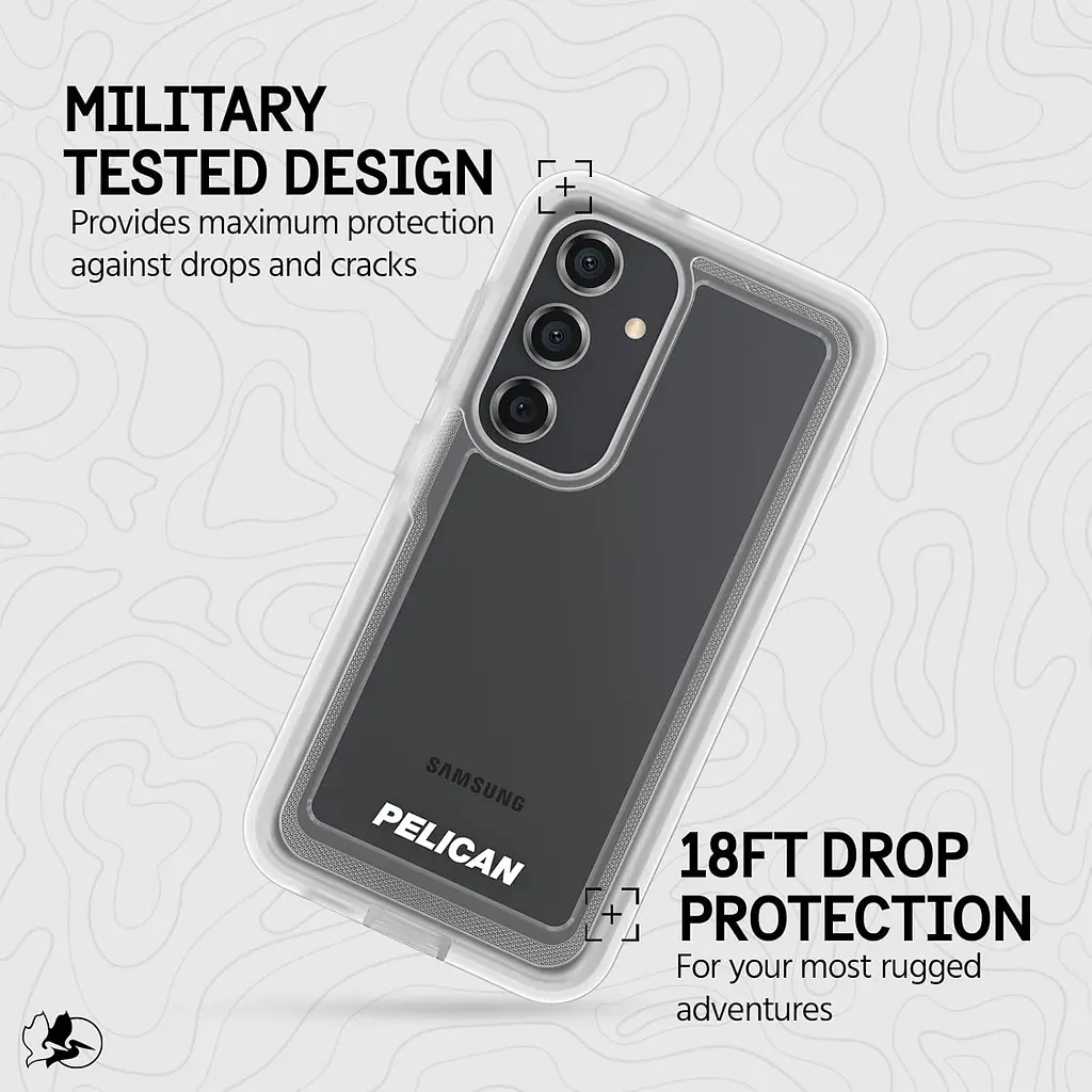 Протиударний чохол з кліпсою Pelican Voyager для Samsung Galaxy S24 Plus/S25 Plus аналог OtterBox Defender - фото 8