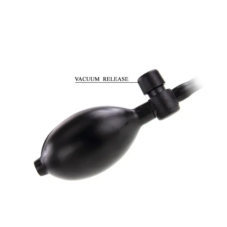 Фалоімітатор Lybaile Inflatable Vibrator With Pump Flesh Реалістичний, 18,8 см - фото 7