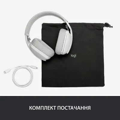Навушники Logitech Zone Vibe 100 Wireless Off-White (981-001219) - фото 10