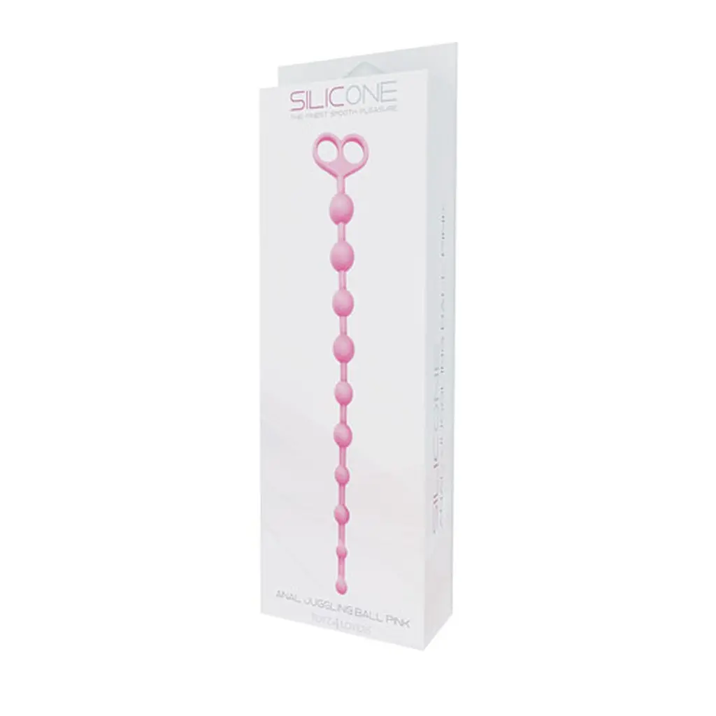 Анальний ланцюжок Toyz4lovers Fallo, 33.6 см (рожевий) - фото 2