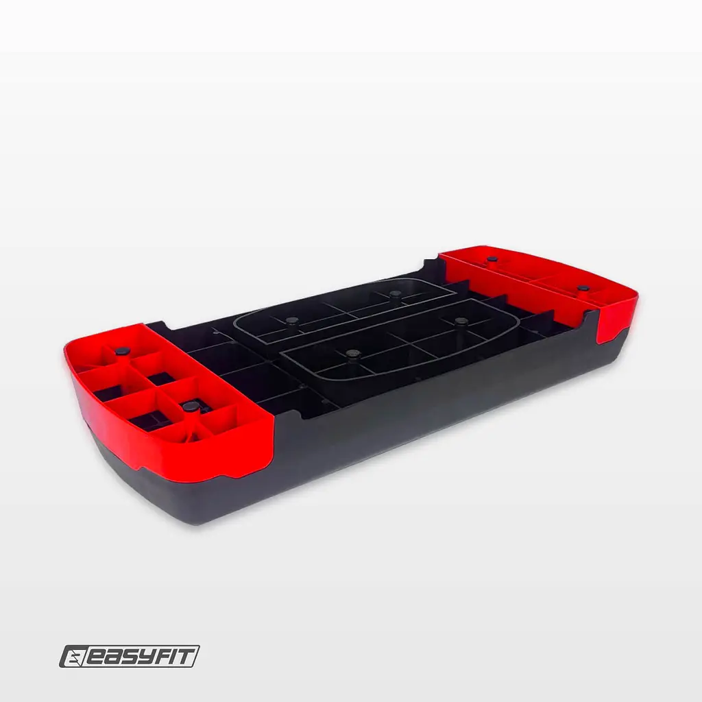 Степ-платформа EasyFit Step-B 2-ступінчаста чорно-червона - фото 6