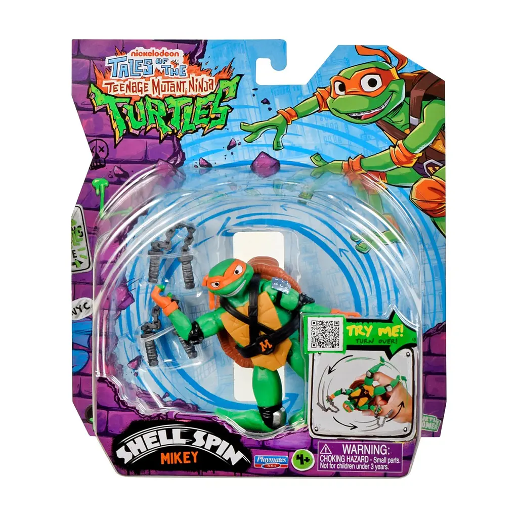 Фігурка TMNT Черепашки-Ніндзя Панцирний вихор Майкі (83831) - фото 3