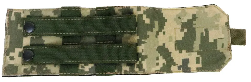 Армейский подсумок для мобильного телефона смартфона пиксель ВСУ Ukr Military 9.5х18.5х2 см sum0021296 - фото 4
