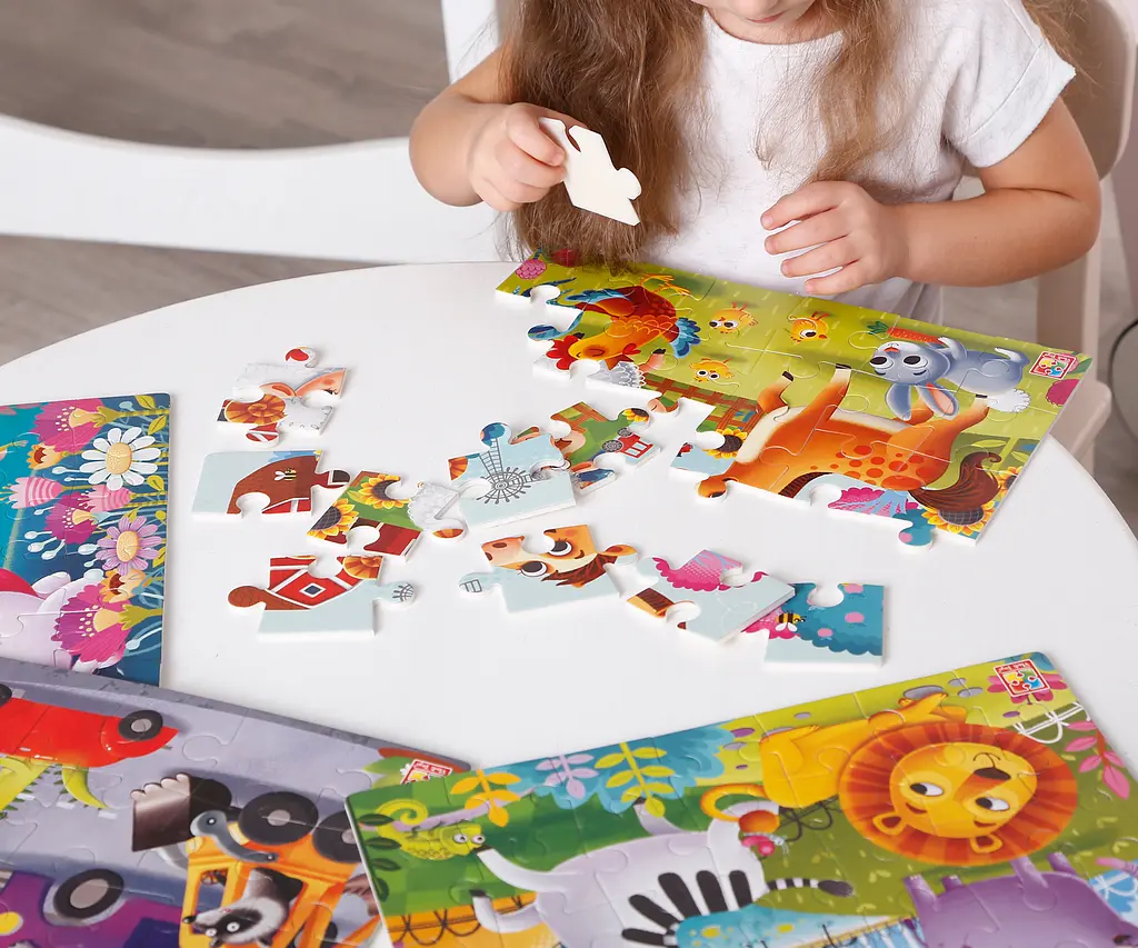 М'які пазли Vladi Toys Ферма, укр. мова, 24 елемента (VT1102-31) - фото 3
