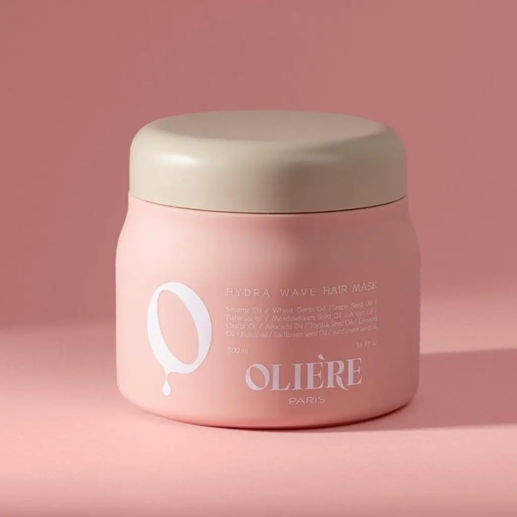 Зволожувальна маска для кучерявого волосся OLIE'RE PARIS Hydra Wave Hair Mask 500 мл - фото 4