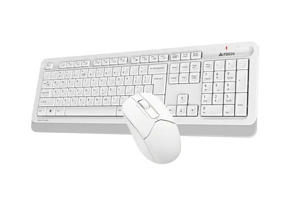 Комплект (Клавіатура та миша) A4Tech FG1012 Fstyler Wireless White (FG1012 (White)) - фото 2