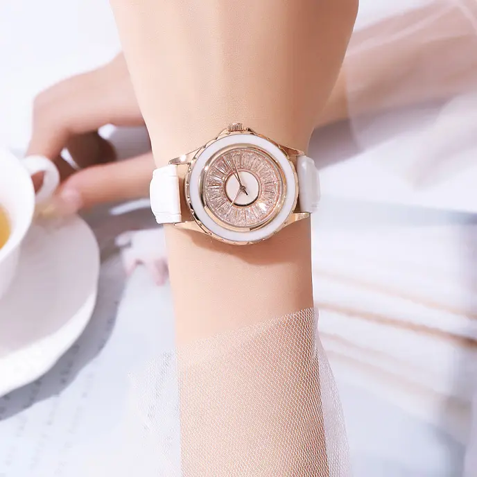 Жіночий наручний годинник 2172RGWT Rose Gold-White Skmei acs0030199 - фото 3