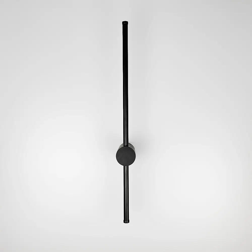 Дизайнерський чорний настінний світильник LED Line F BD 88002/600 BK - фото 7