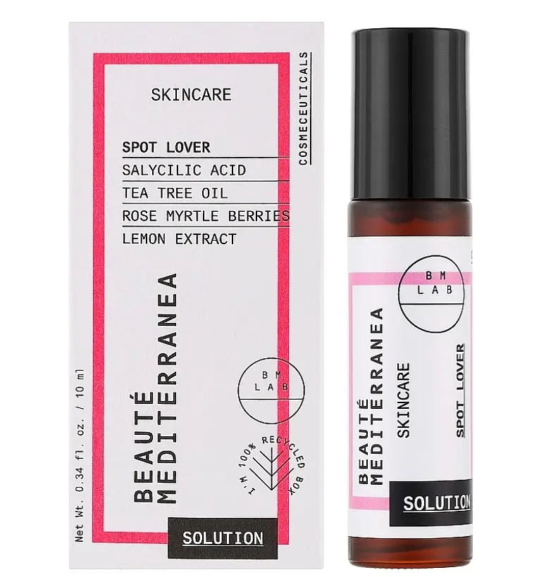 Шариковый уход для лица от несовершенств Beaute Mediterranea Spot Lover Roll-On 10 мл - фото 3