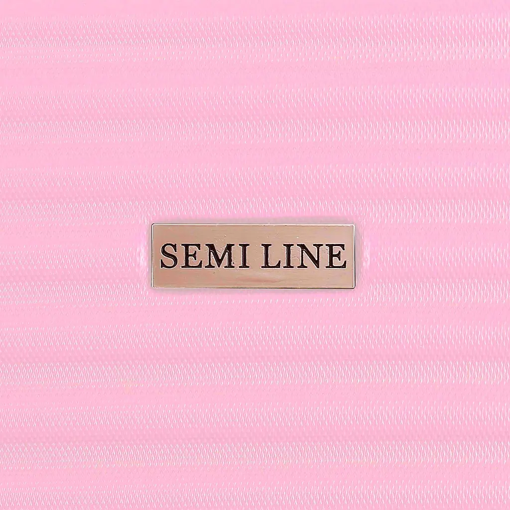 Валіза Semi Line 22 дюйми (M) Pink Cream (T5573-3) - фото 9
