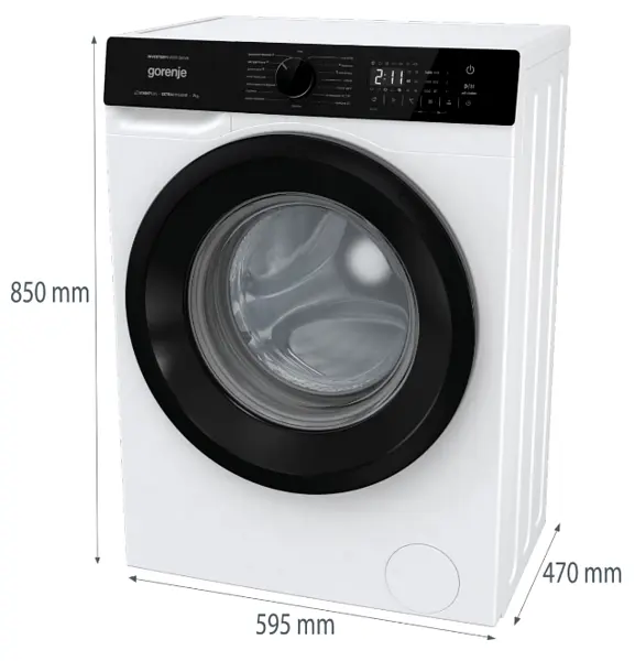 Пральна машина автоматична Gorenje WNHA74SAS - фото 6