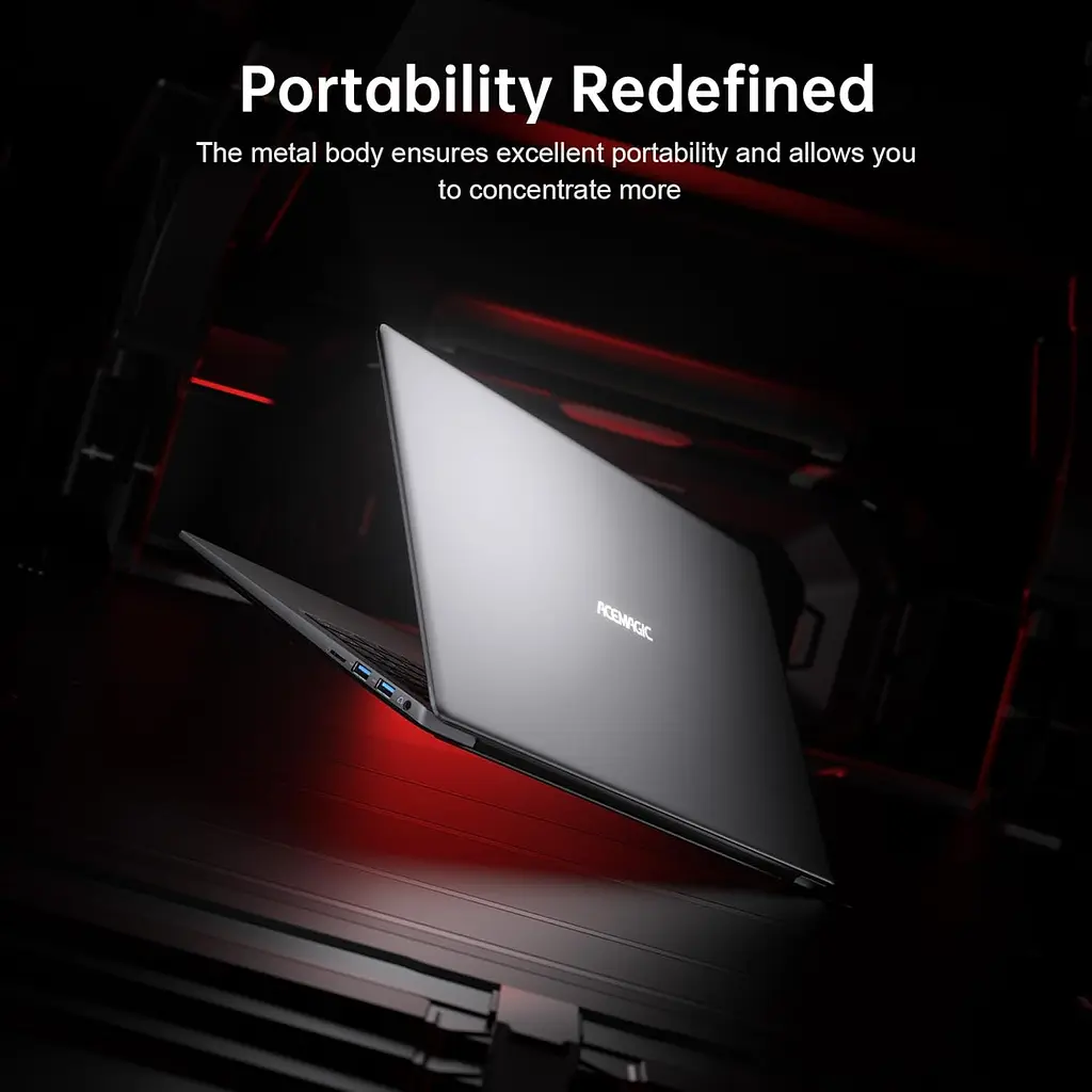 Ноутбук Ігровий ACEMAGIC 16.1-inch 7 5825U,16GB DDR4 512GB M.2 2280,IPS WIFI6,Windows 11 Pro - фото 6