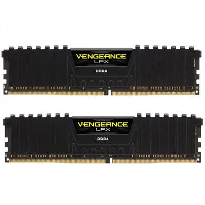 Модуль пам'яті для комп'ютера DDR4 32GB (2x16GB) 3000 MHz Vengeance LPX Black Corsair (CMK32GX4M2D3000C16) - фото 2