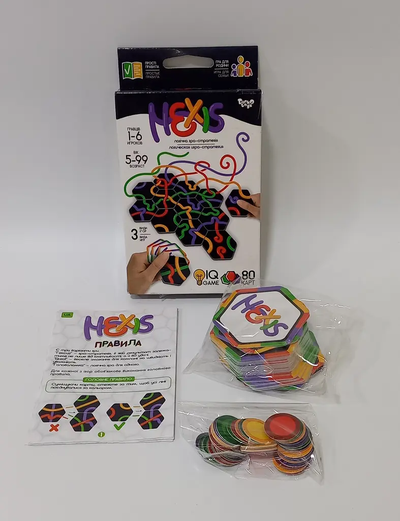 Настільна розважальна гра "Hexis" Danko Toys G-HEX-01-01 - фото 2