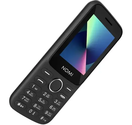Телефон Nomi i2415 Black UA UCRF - фото 4