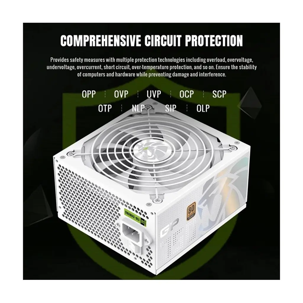 Блок живлення Gamemax 750W (GP 750B WH) - фото 8