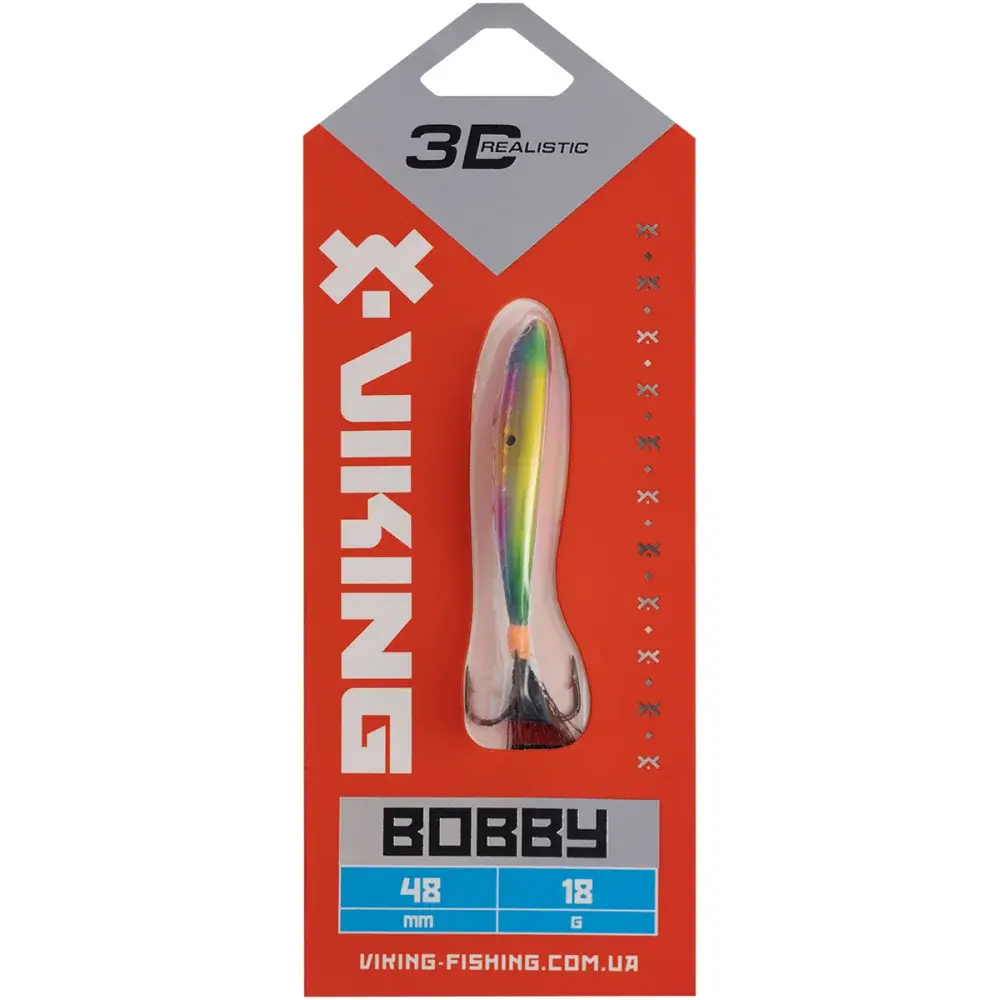 Бокоплав Viking Fishing Bobby 48mm 18.0g #16 European Values - фото 2