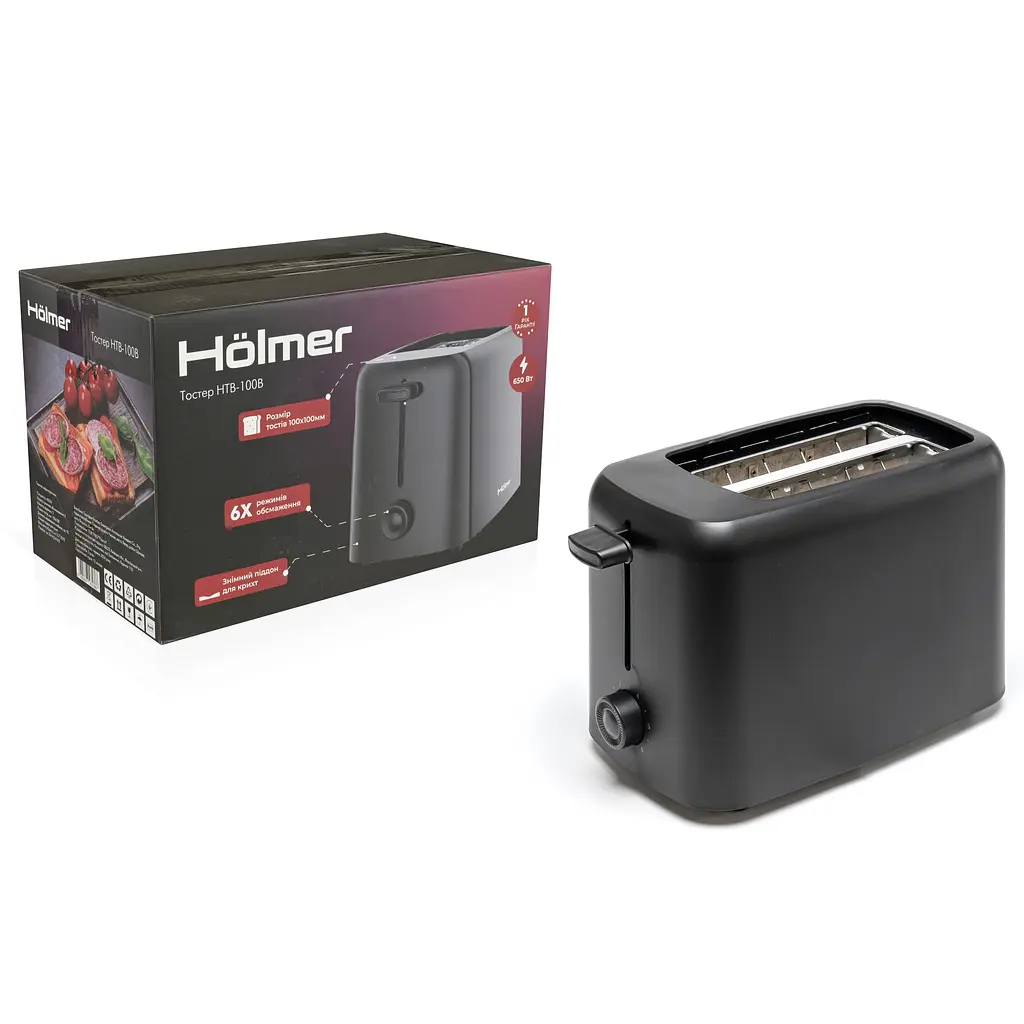 Тостер Hölmer (HTB-100B) - фото 6