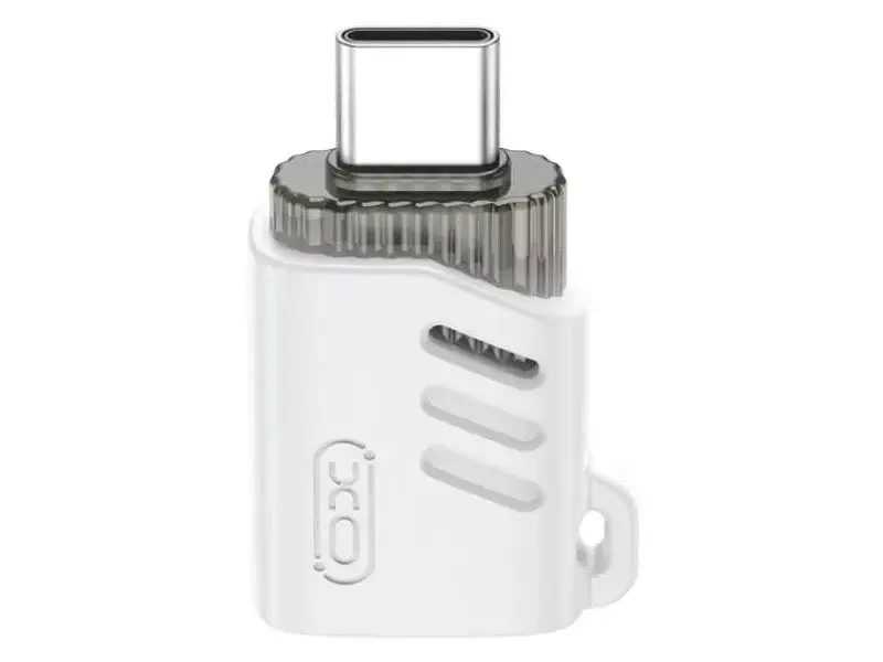 Перехідник XO USB Type-C - USB-A White (NB256B) - фото 4