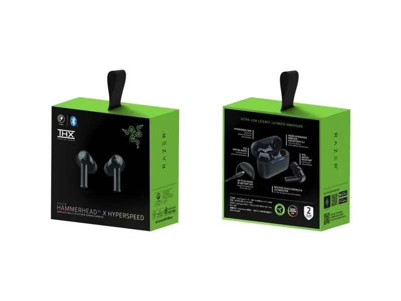 Навушники TWS Razer Hammerhead V3 X Hyperspeed Black (RZ12-05620100-R3G1) - фото 7