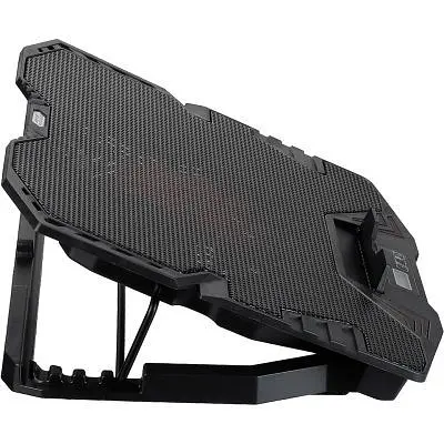 Підставка до ноутбука IceCoorel 10-15, 1 x 125mm 1400 RPM + 4 x 70mm 2500 RPM, 2 x USB, 365x297x30mm, Blue (K5Bl) - фото 2