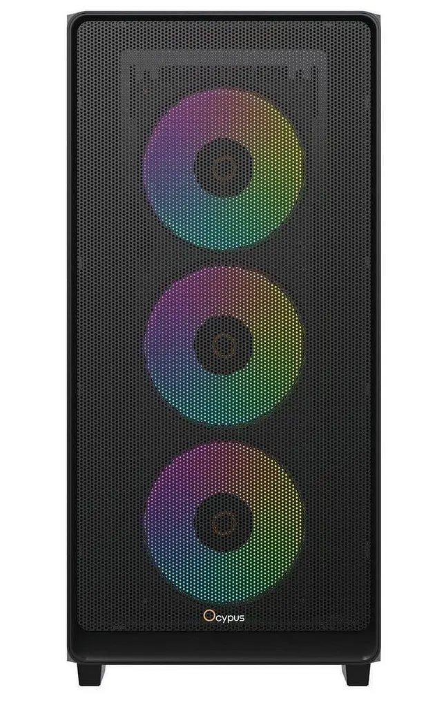 Корпус Ocypus Gamma C60 ARGB Black (GAMMA-C60-BKG400XX-GL) - фото 2