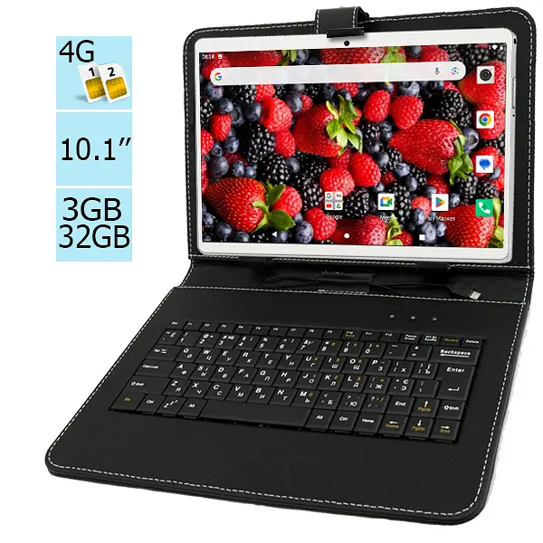 Планшет-телефон Adronix S 232 LTE 2/32 Blue + Чохол-клавіатура - фото 2