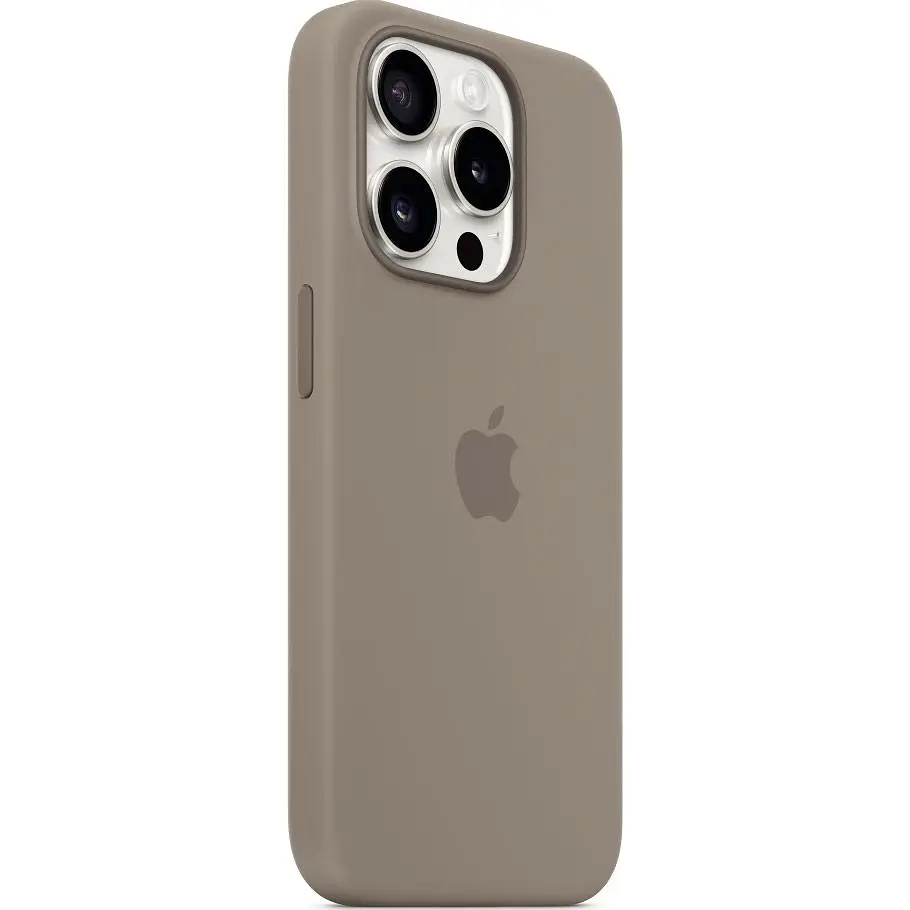 Чохол Silicone Case with MagSafe для Apple iPhone 15 Pro Clay AAA [93262] - фото 2