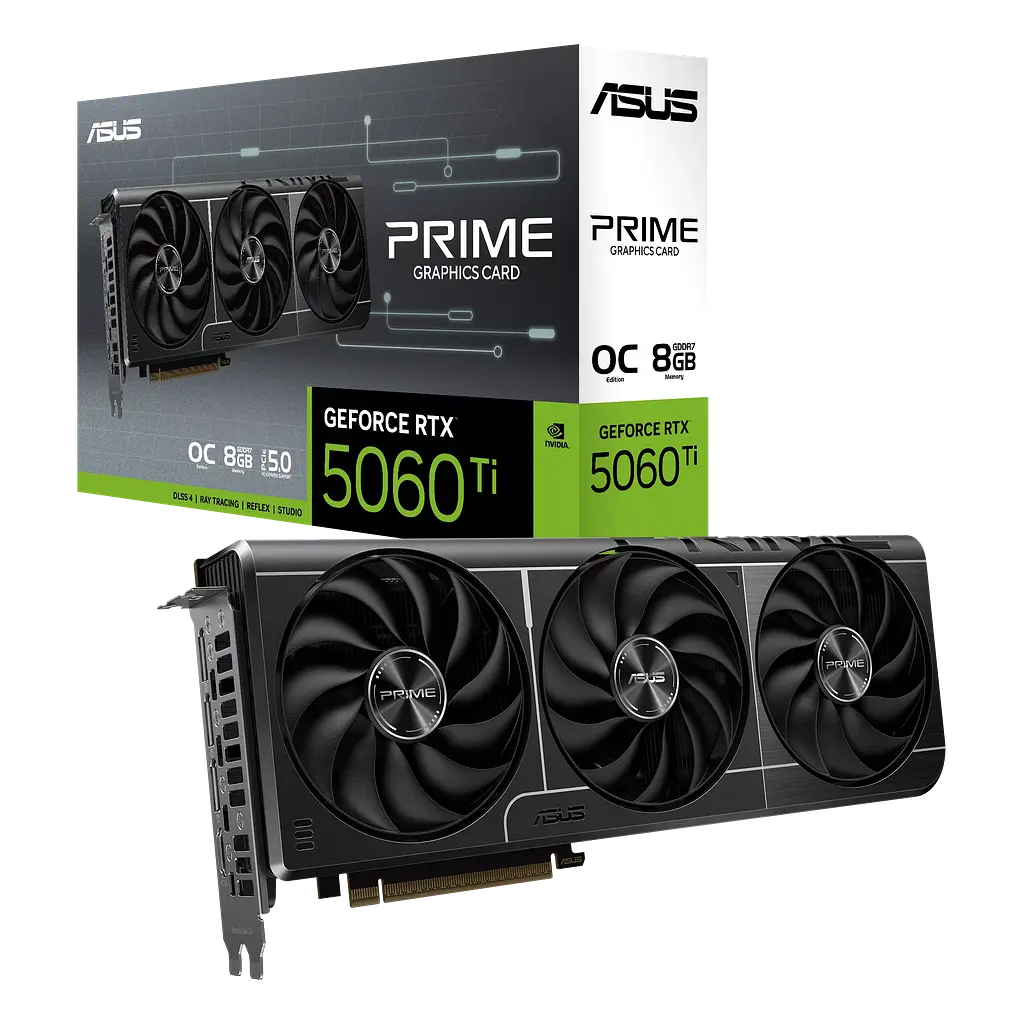 Відеокарта GeForce RTX 5060 Ti 8GB Asus Prime OC (PRIME-RTX5060TI-O8G) - фото 7