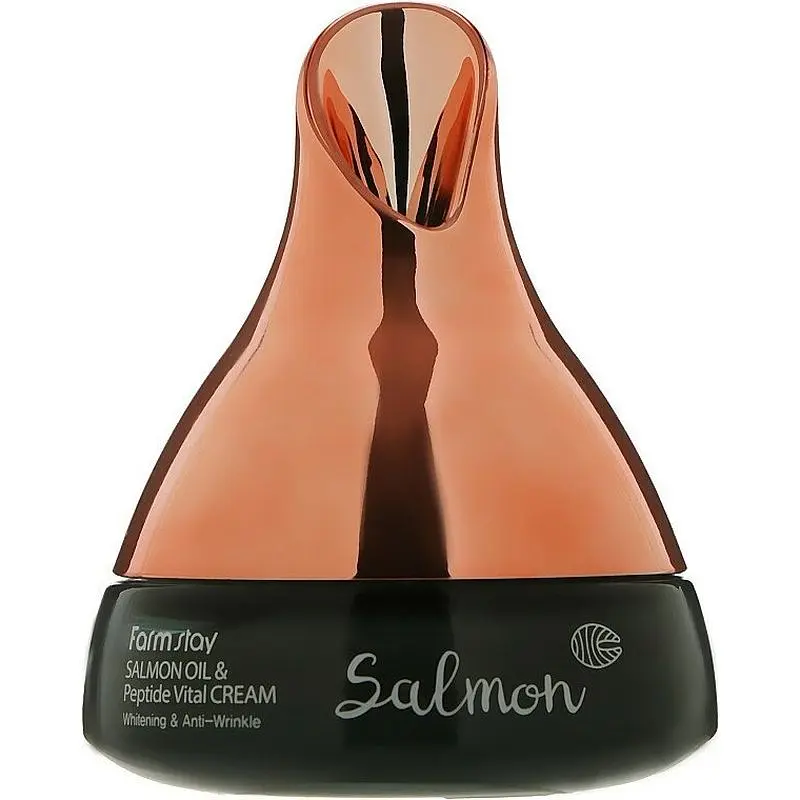 Крем для лица FarmStay Salmon Oil & Peptide Vital Cream 50 г - фото 4