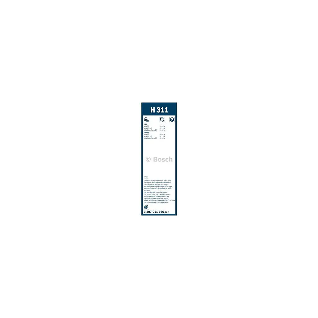 Щітка склоочисника Bosch 3 397 011 666 - фото 3