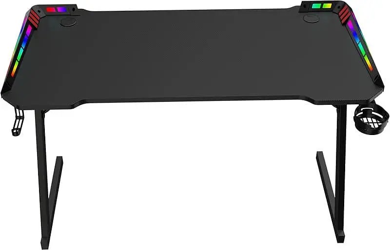 Геймерський стіл Xtrike Me DK-05 Gaming Desk RGB Llight Black (DK-05) - фото 2