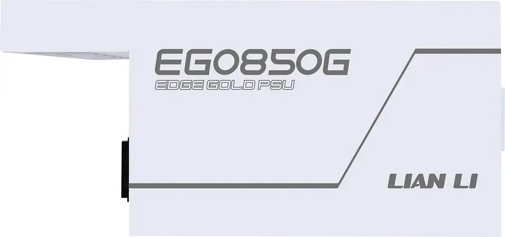 Блок питания Lian Li EDGE850, 80 Plus Gold, White, EU Cord (G9P.EG0850G.W000.EU) - фото 8
