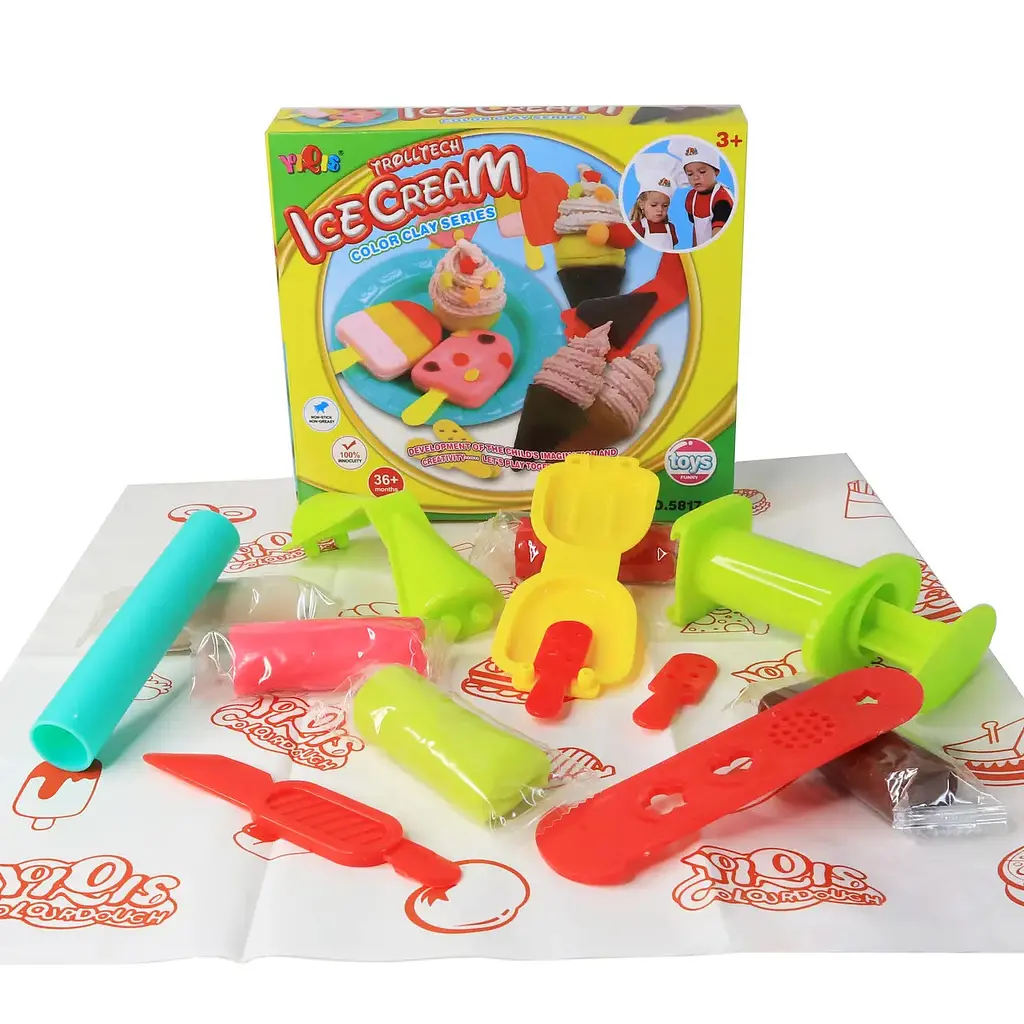 Набір для творчості з пластиліном UFT Alento Playdough Ice Cream - фото 2