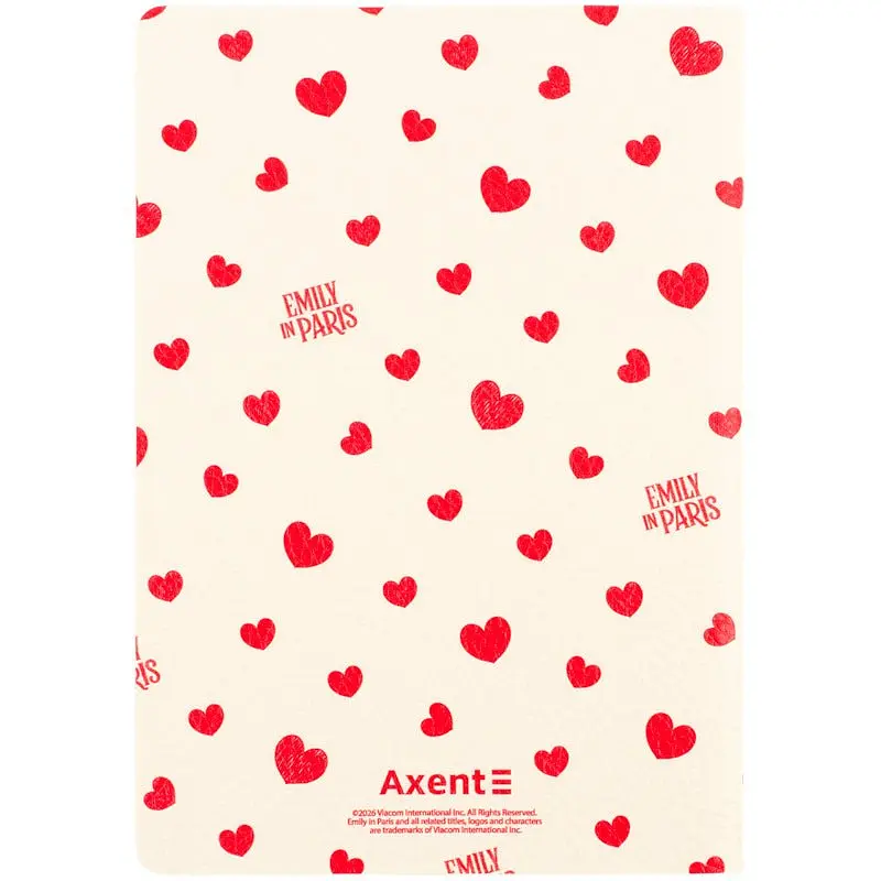 Книга записна Axent Emily in Paris 2 A5 60 аркушів клітинка (8710-15-A-EIP) - фото 3