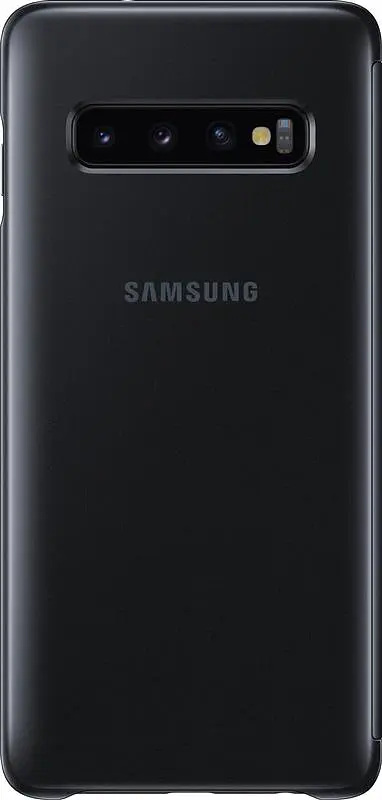 Чохол-книжка Samsung Clear View Cover для Samsung Galaxy S10 SM-G973 Black (EF-ZG973CBEGRU) - фото 2