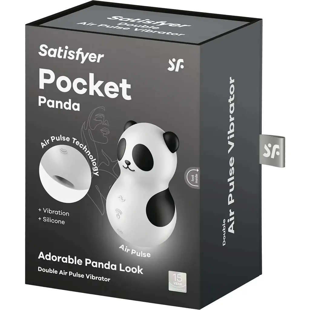 Вакуумный стимулятор Satisfyer Pocket Panda - фото 7