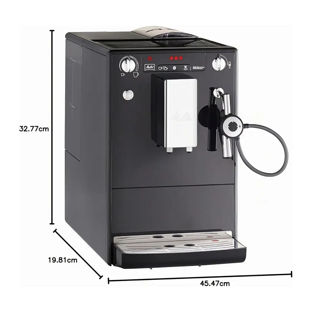 Кавомашина MELITTA Solo Perfect Milk Pure Black (E957-304) - фото 5