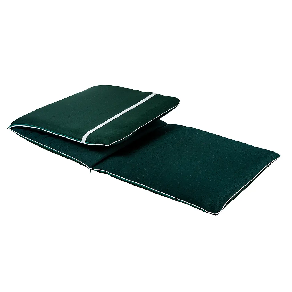 Матрас для шезлонга Ost-Fran Trio тексилк темно-зеленая дерюга 8503, 189x58x5 см - фото 2