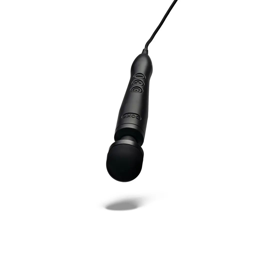 Вібромасажер DOXY3 USB-C Massager MATTE BLACK, кабель USB-C, регульована інтенсивність, компактний - фото 2