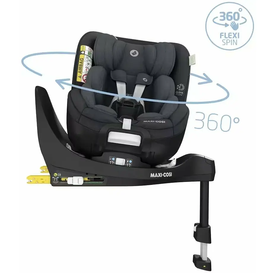 Автокресло Maxi-Cosi Mica Pro Eco i-Size Authentic Graphite (8515510110) - фото 4