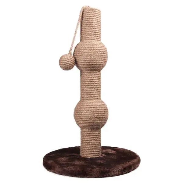 Flamingo Curvy Scratching фламинго столбик драпак когтеточка для котов 30х30х49 см - фото 1
