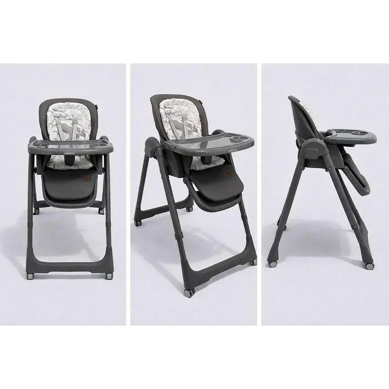 Стул-качалка для кормления ребенка VELANO Nomi, black - фото 2