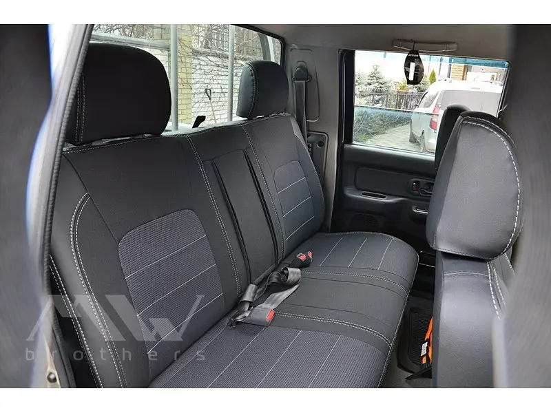 Авточохли модельні MW Brothers для Mitsubishi L-200 c 1996 - фото 3