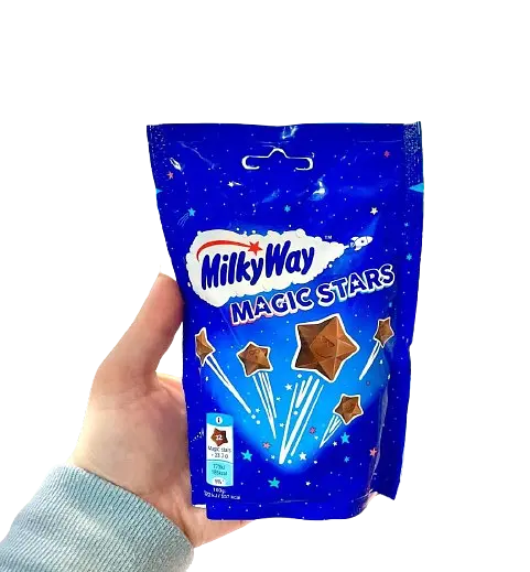 Шоколадні зірочки Milky Way Magic Stars Milk Chocolate Bites 100г - фото 7