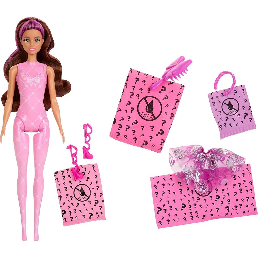 Лялька сюрприз Barbie Кольорове перевтілення Балерина в асортименті (HRK17) - фото 2