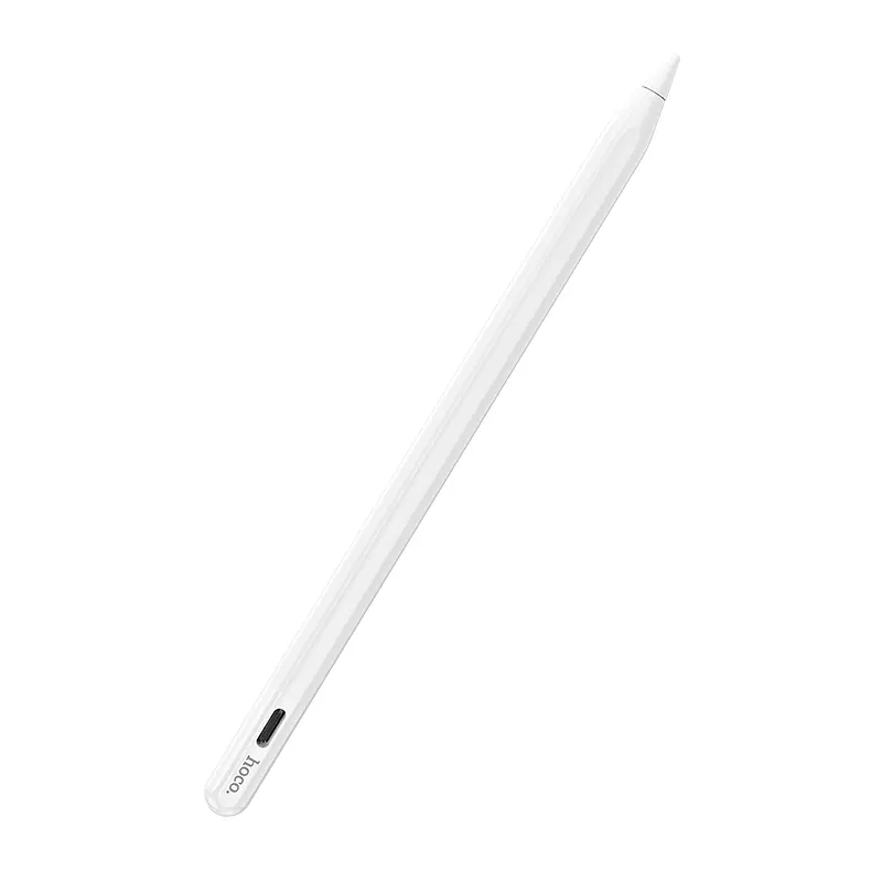 Стилус HOCO GM112 Intelligent anti-lost active capacitive pen with digital display pad dedicated White - фото 3