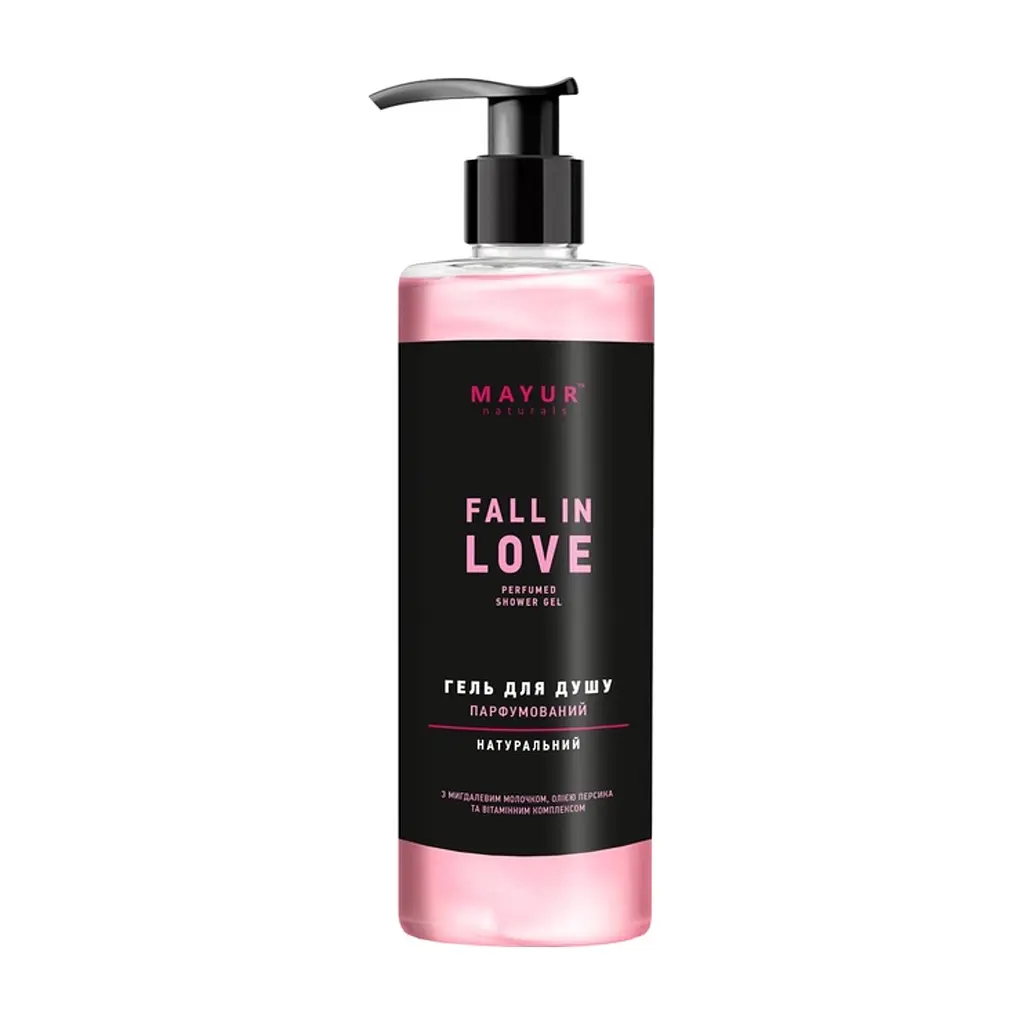 Гель для душу Mayur Fall In Love парфумований 500 мл (4820230954906)