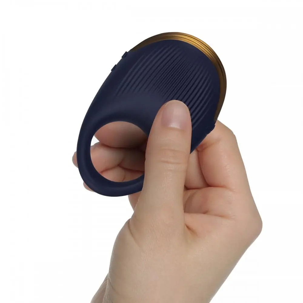 Ерекційне кільце з вібрацією Climaximum Capture Vibrating Silicone Cock Ring - фото 2
